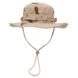 US GI Bush cepure, rip stop, zoda siksna, 3 col. desert	
